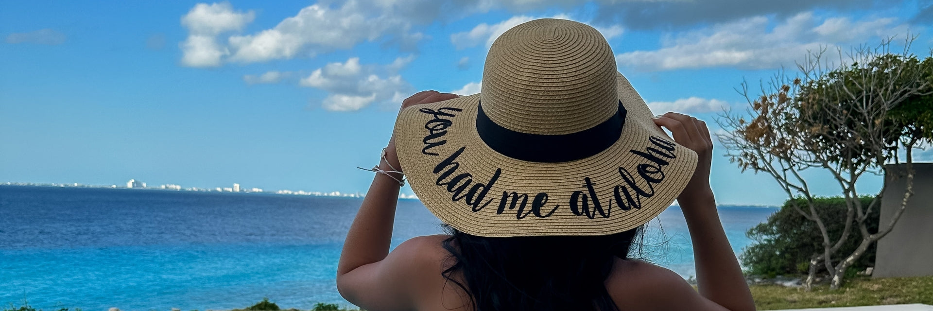 CC Embroidered Sun Hat