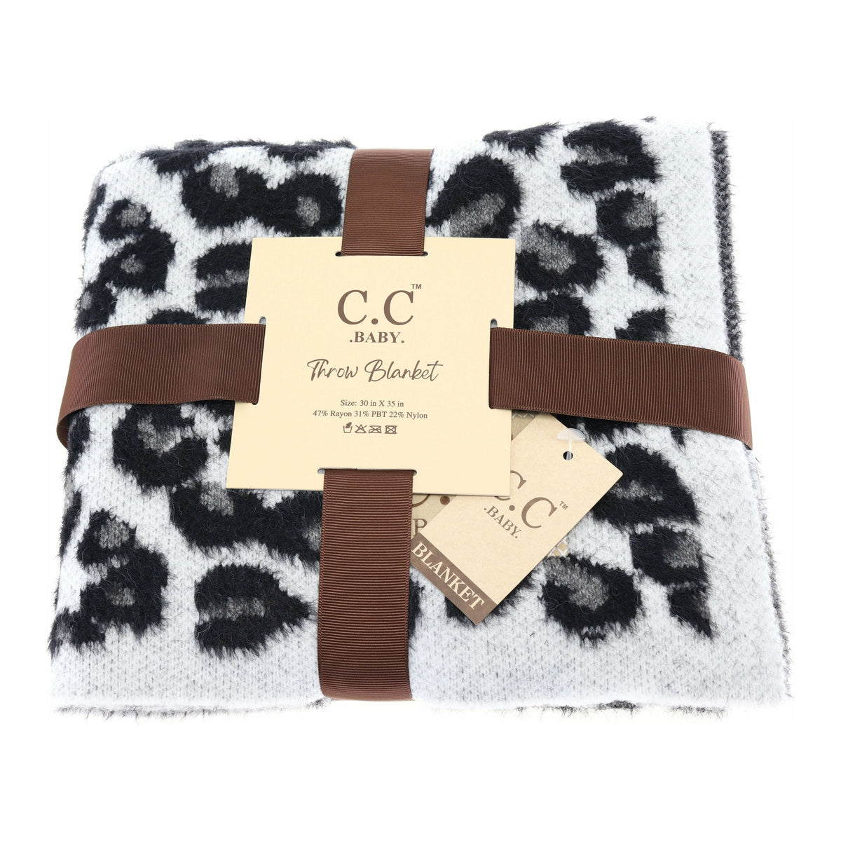 BABY Leopard Stroller C.C Blanket BBL2061