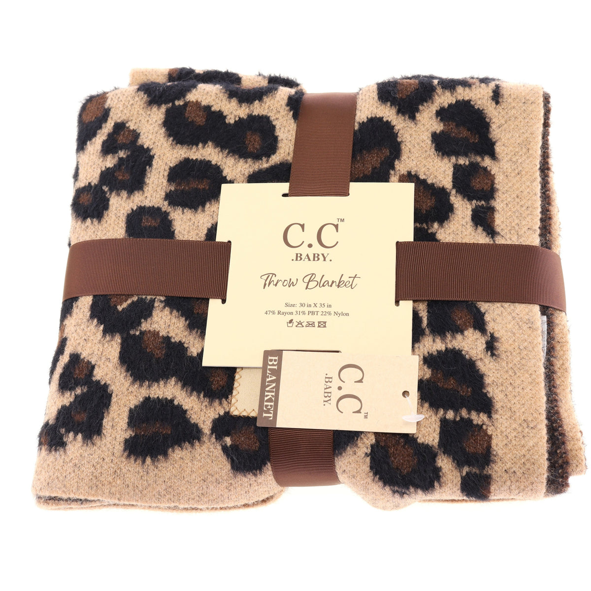 BABY Leopard Stroller C.C Blanket BBL2061