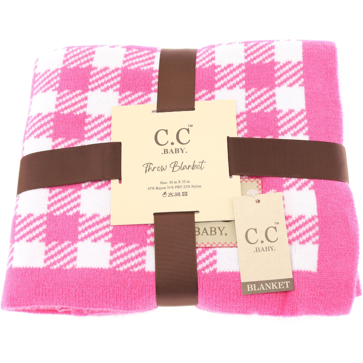 BABY Buffalo Check C.C Baby Blanket BBL25