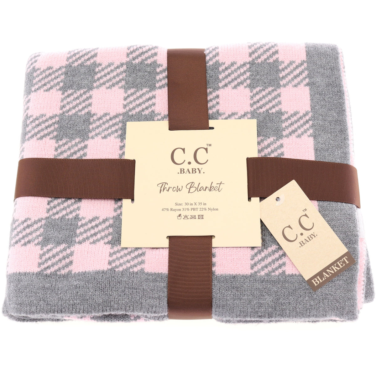 BABY Buffalo Check C.C Baby Blanket BBL25