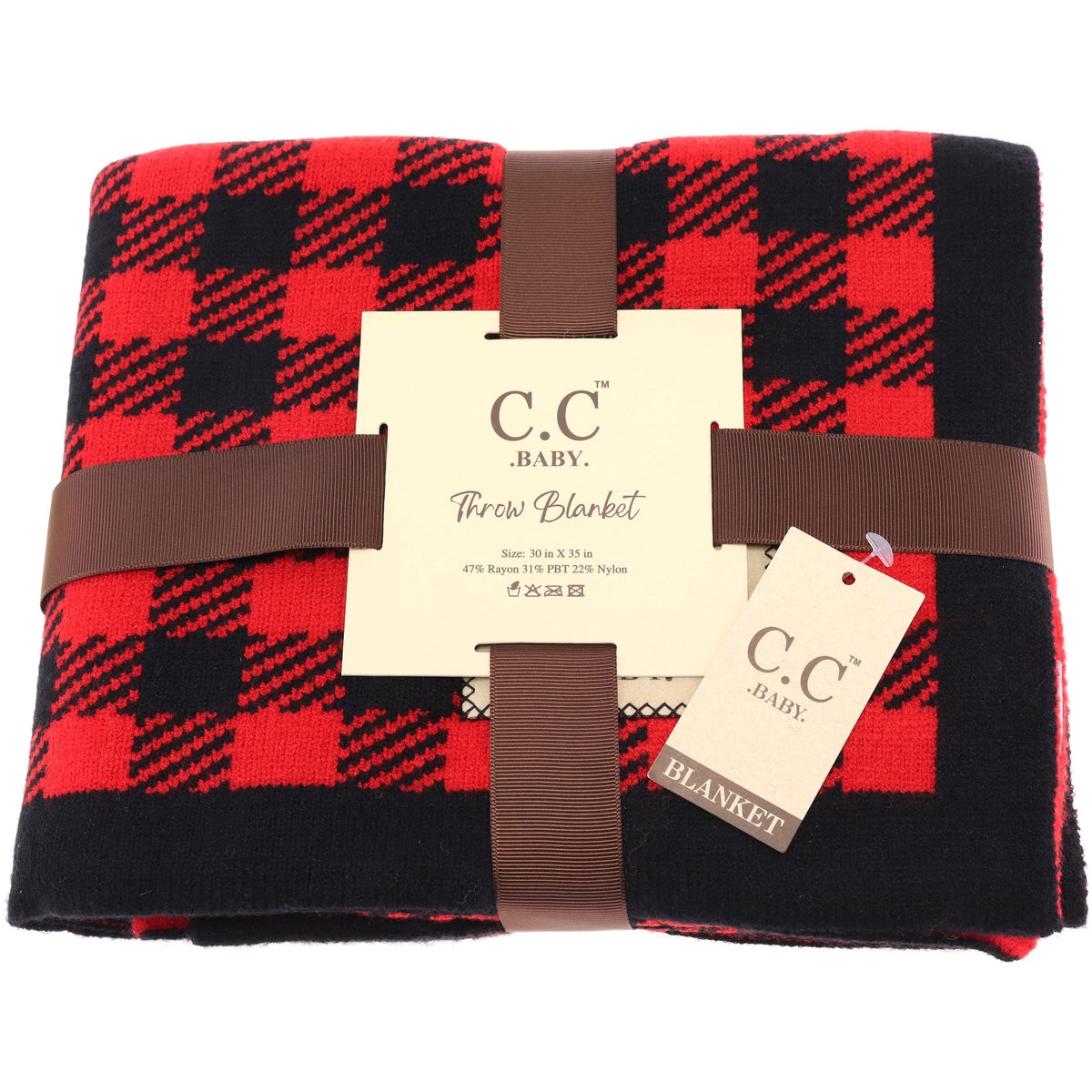 BABY Buffalo Check C.C Baby Blanket BBL25