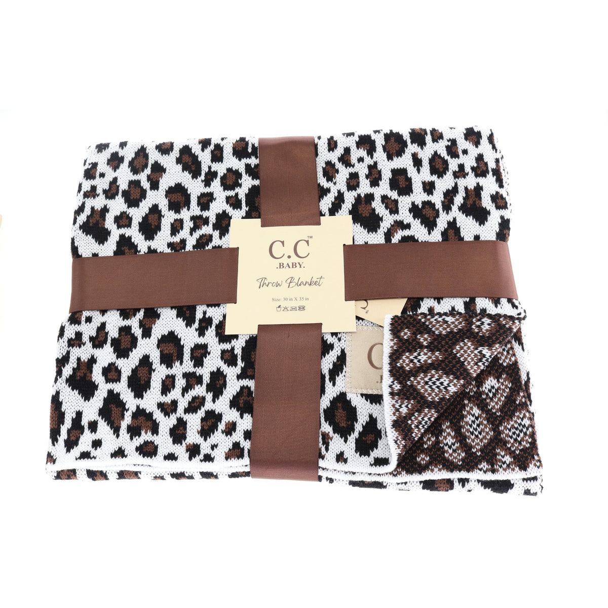 BABY C.C Leopard Pattern Blanket BBL80