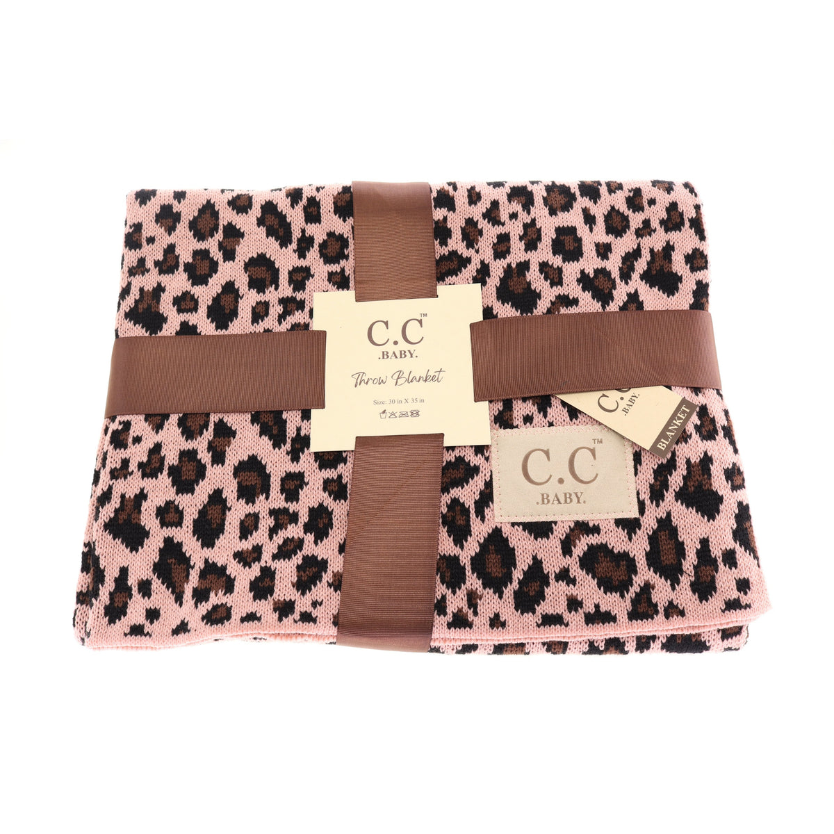 BABY C.C Leopard Pattern Blanket BBL80