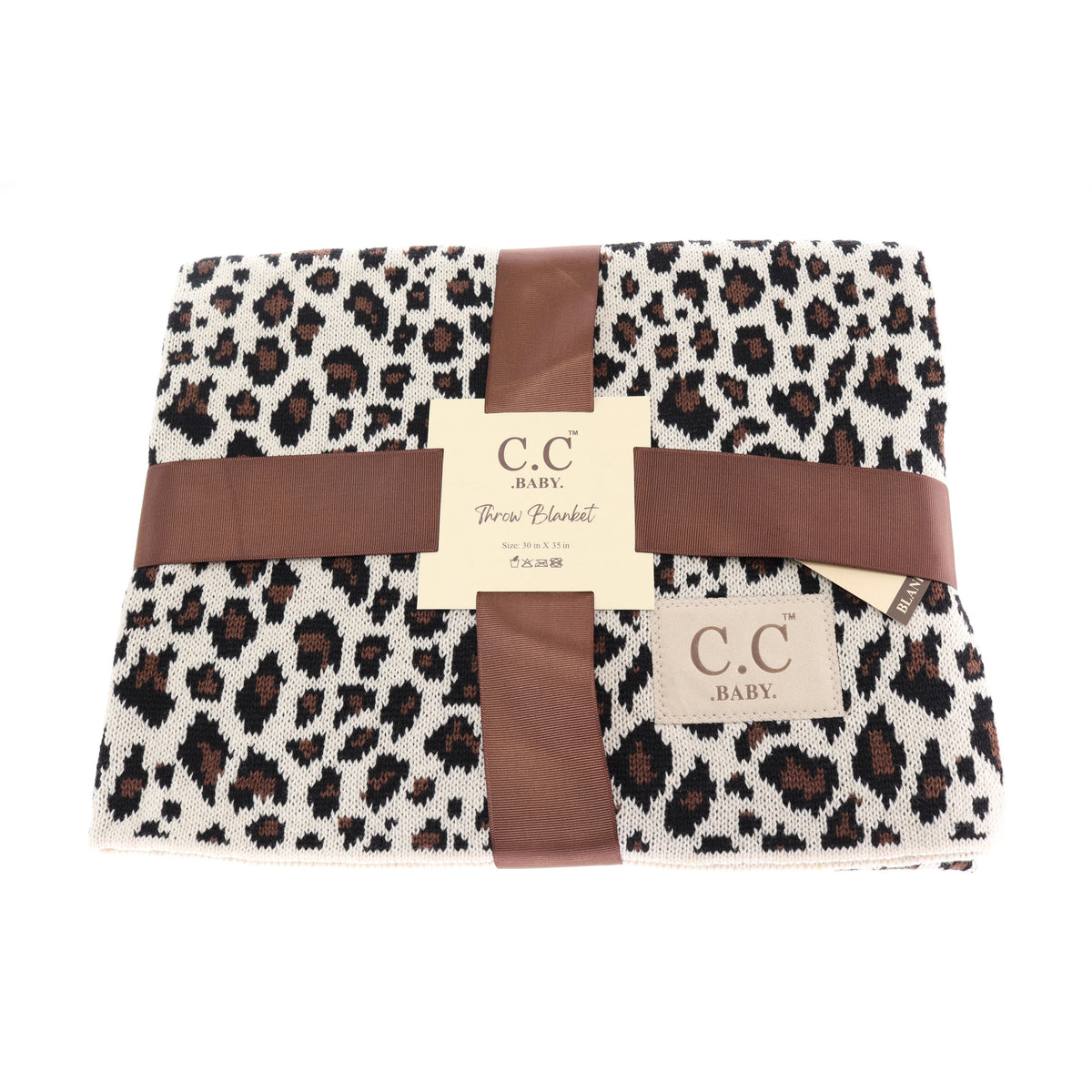 BABY C.C Leopard Pattern Blanket BBL80