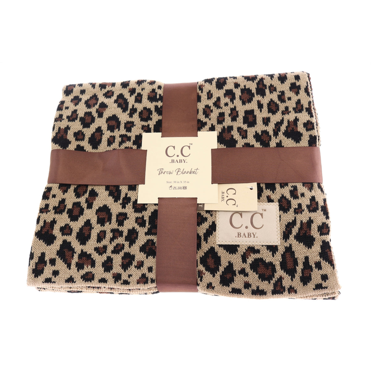 BABY C.C Leopard Pattern Blanket BBL80