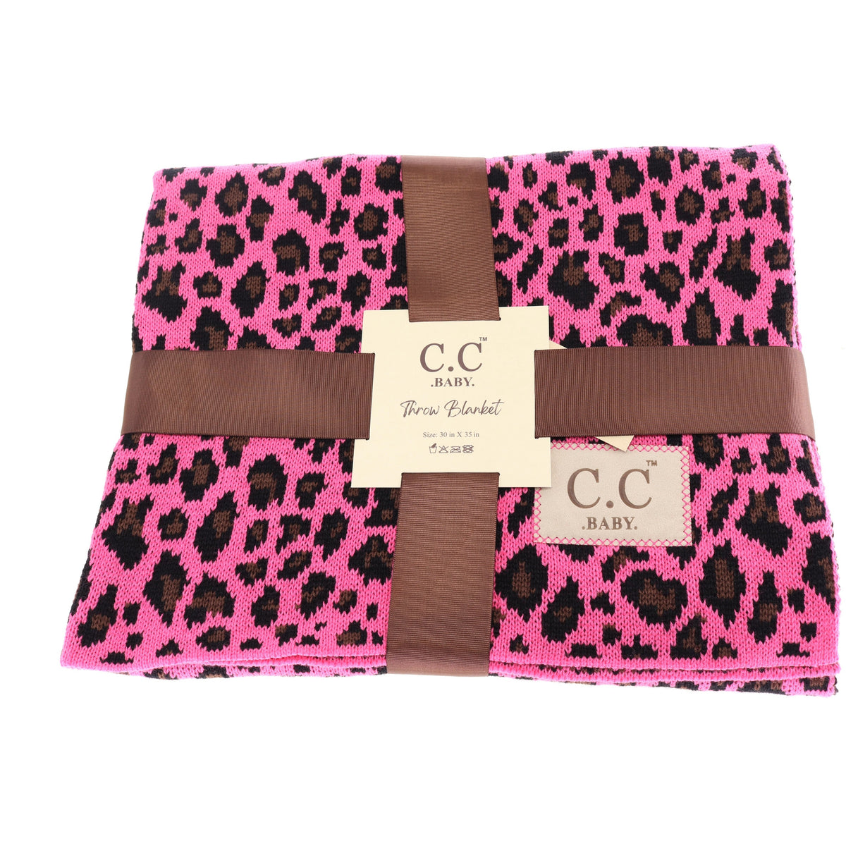 BABY C.C Leopard Pattern Blanket BBL80