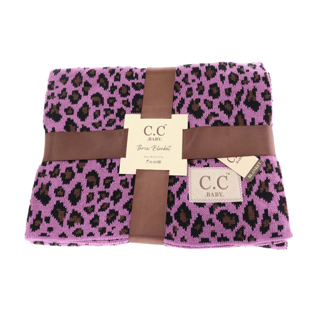 BABY C.C Leopard Pattern Blanket BBL80