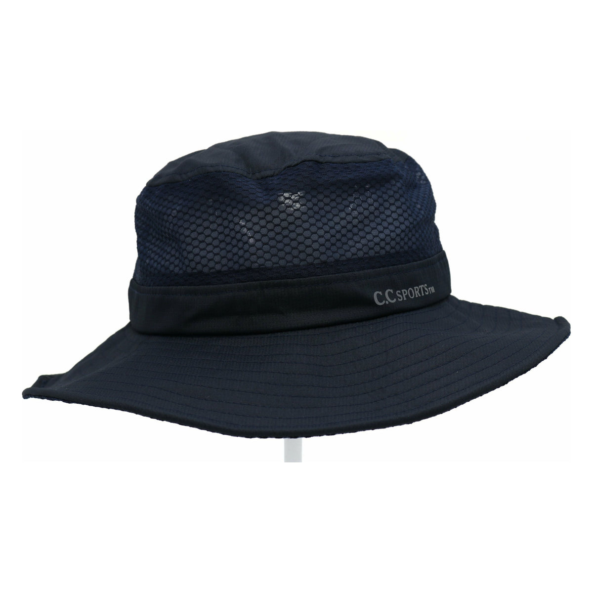 Mesh Bucket Hat with Pony Opening BK773