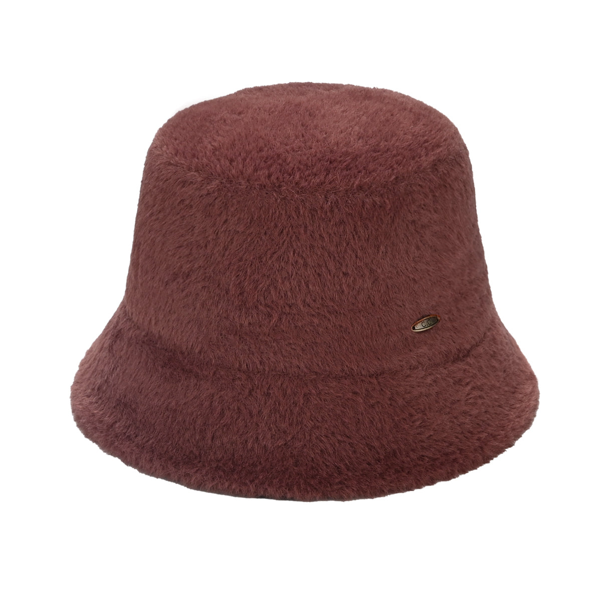 Short Hair Faux Fur C.C Bucket Hat BKC0128