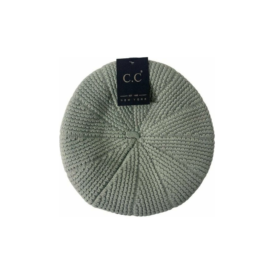 Scalloped Pattern C.C Beret BR03
