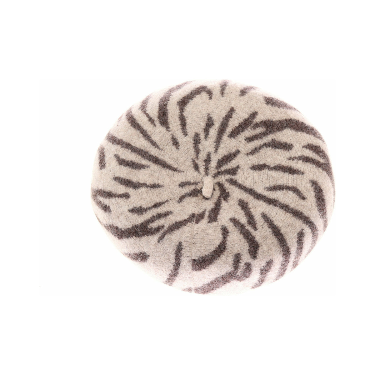 Zebra Pattern C.C Beret BR10