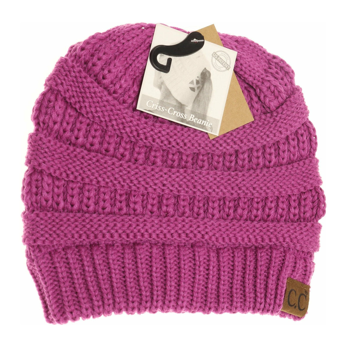 Criss-Cross Knit Beanie CCB1
