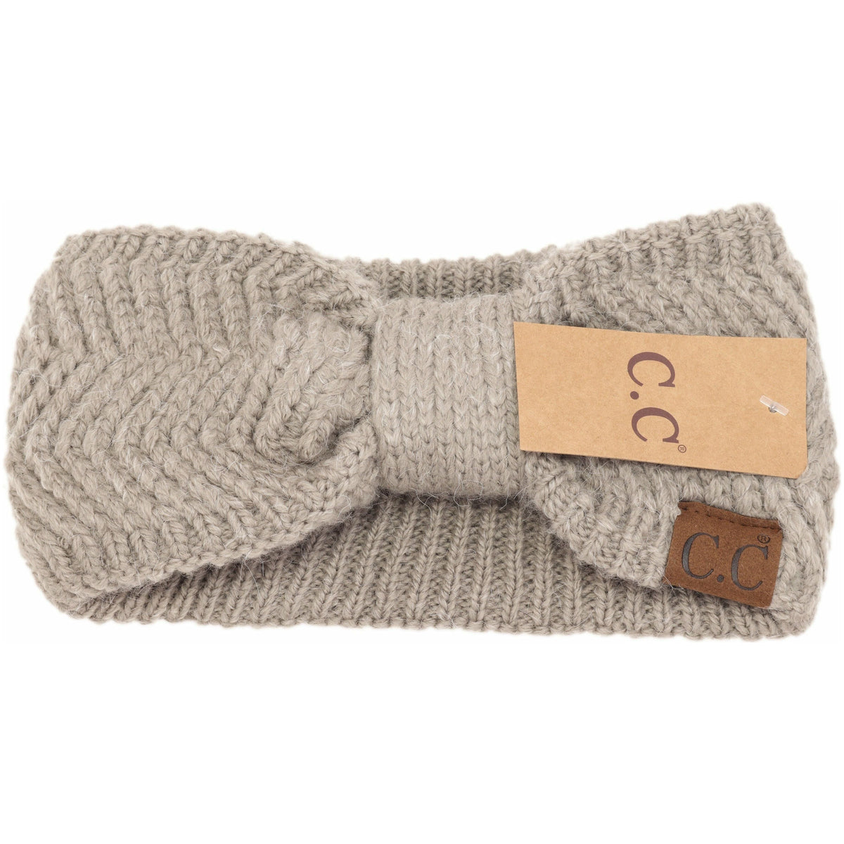 Chevron Knit Knot Head Wrap HW9000