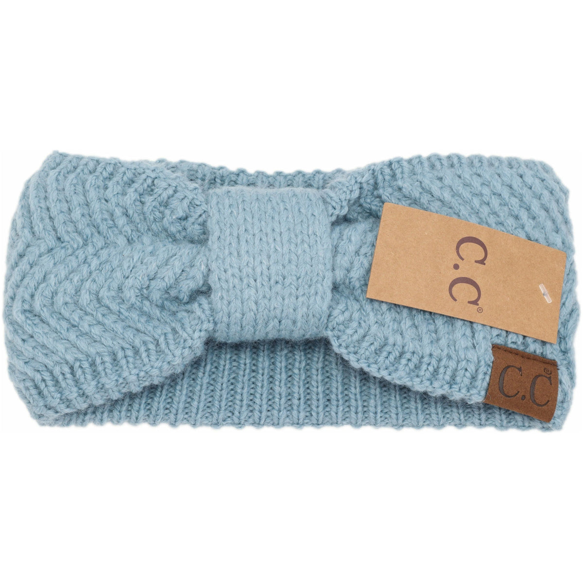 Chevron Knit Knot Head Wrap HW9000