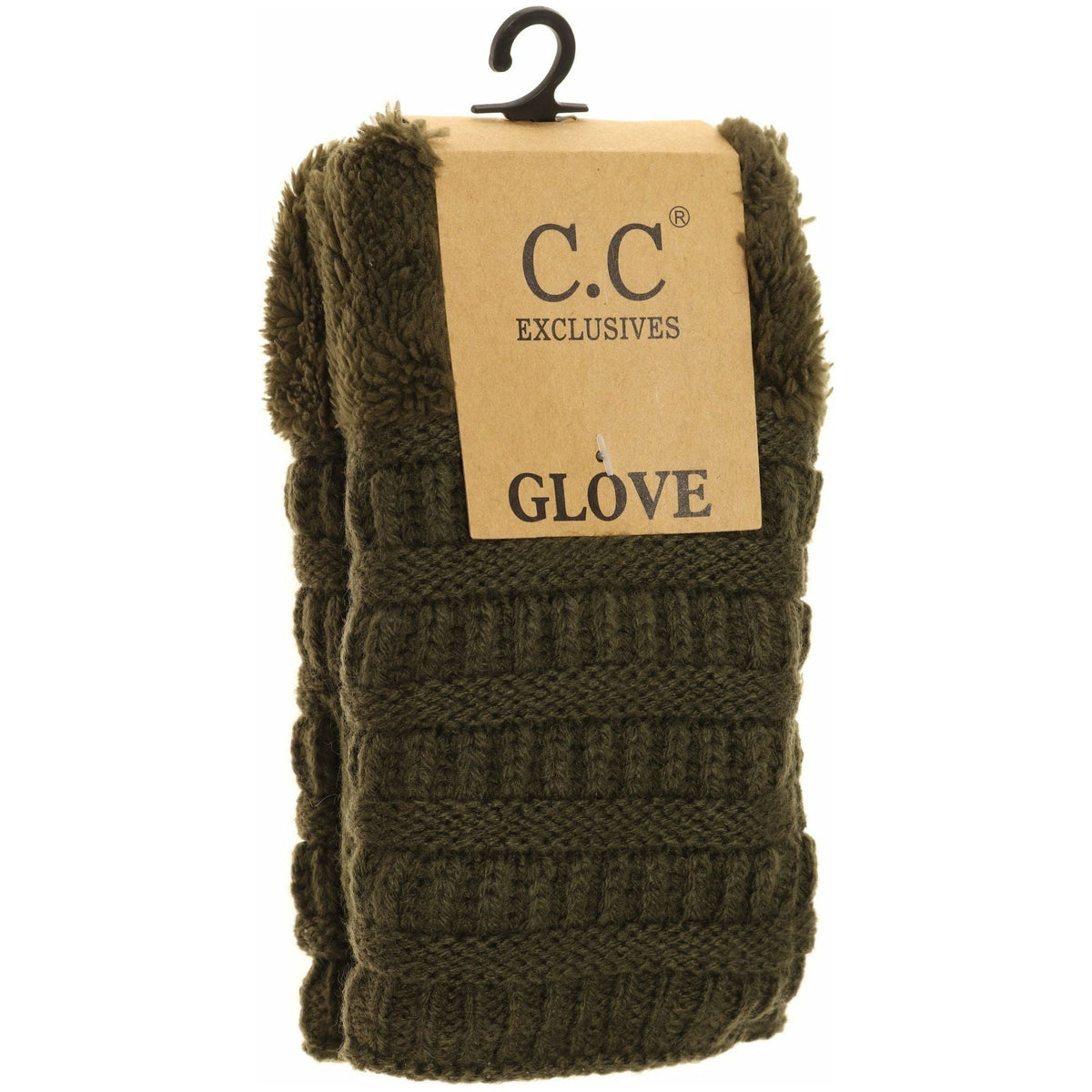 Fingerless Sherpa Lined Gloves FLG25