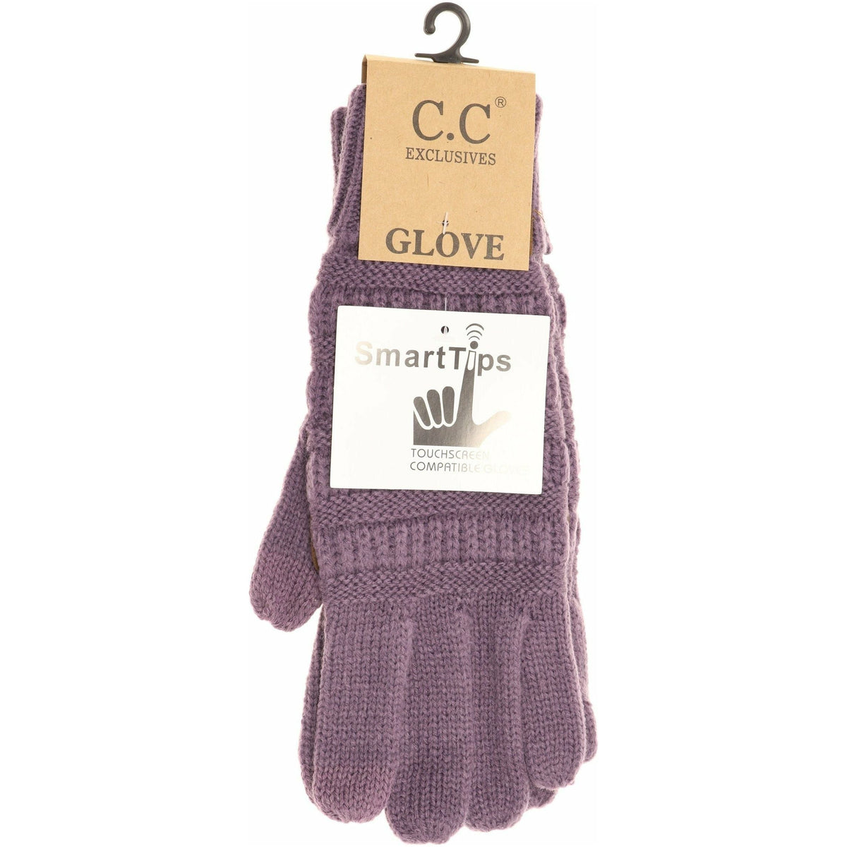 Solid Cable Knit CC Gloves G20