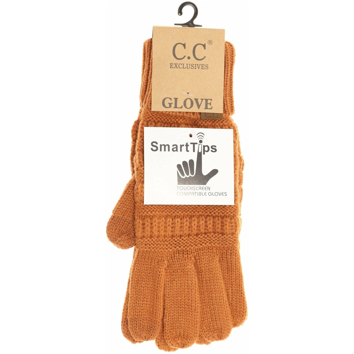 Solid Cable Knit CC Gloves G20