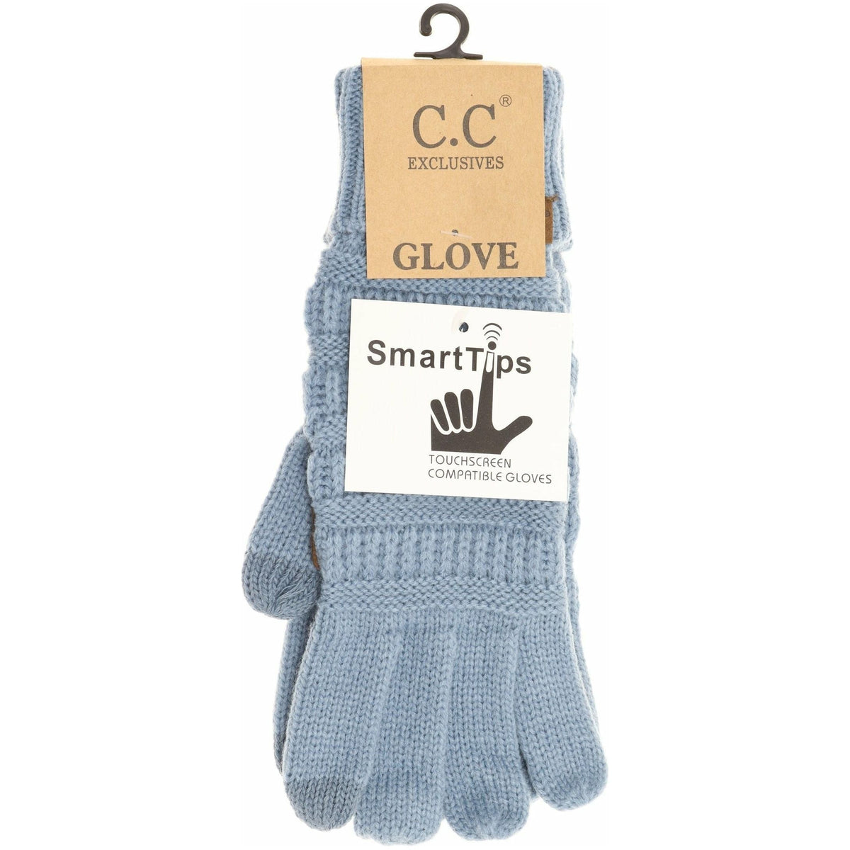 Solid Cable Knit CC Gloves G20