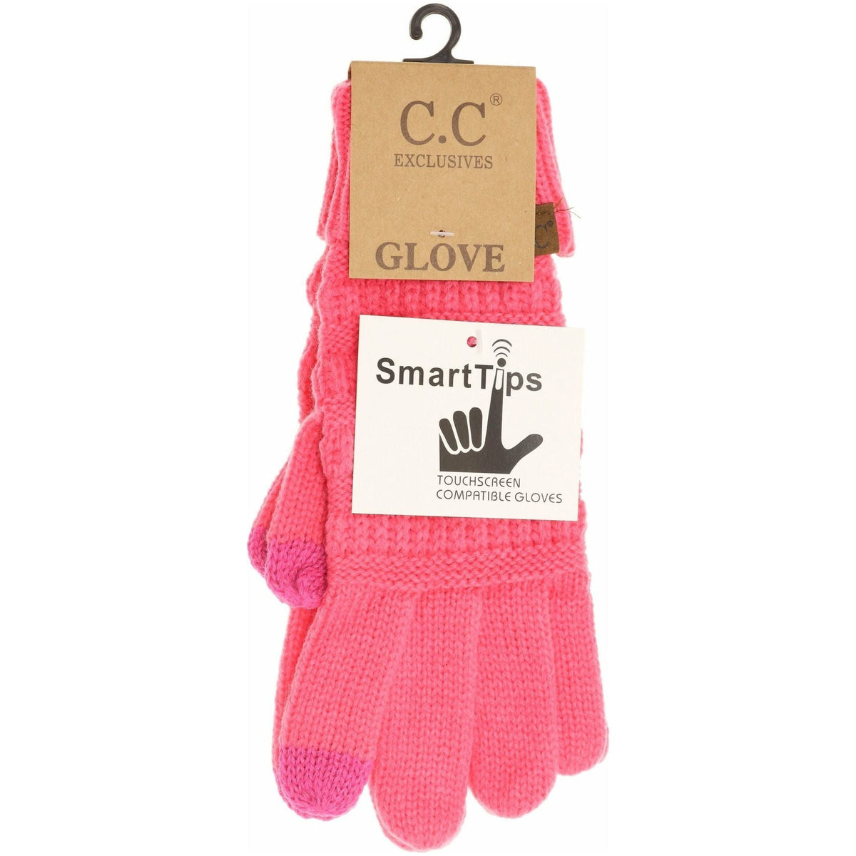 Solid Cable Knit CC Gloves G20