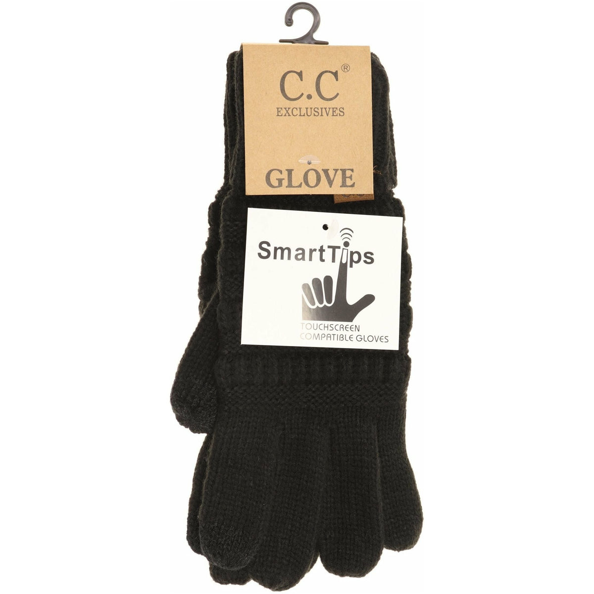 Solid Cable Knit CC Gloves G20