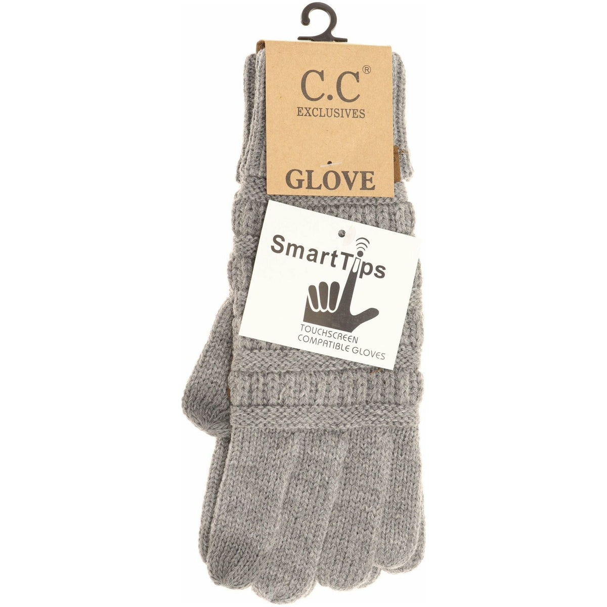 Solid Cable Knit CC Gloves G20