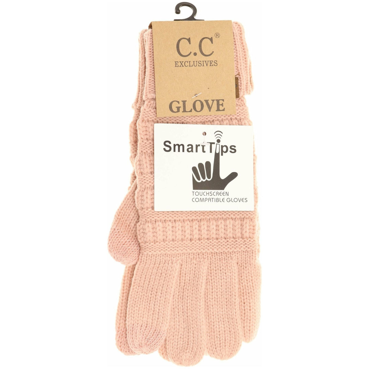 Solid Cable Knit CC Gloves G20