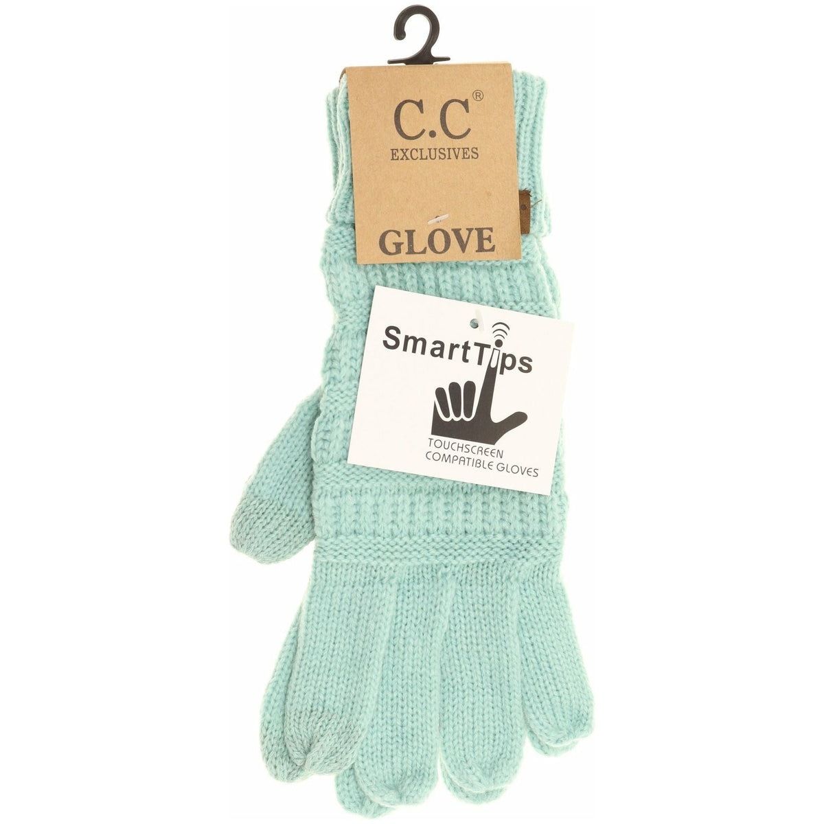 Solid Cable Knit CC Gloves G20