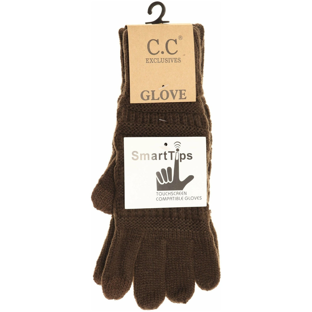 Solid Cable Knit CC Gloves G20