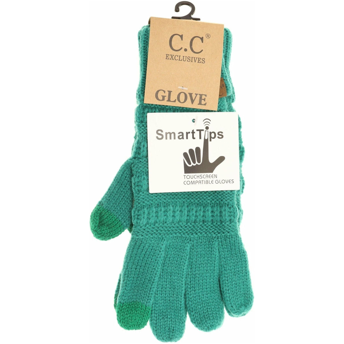 Solid Cable Knit CC Gloves G20