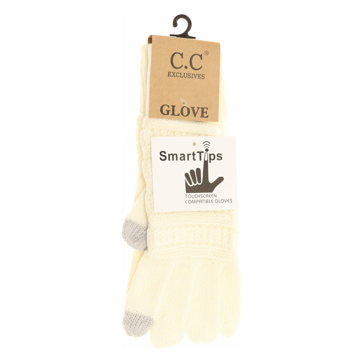 Solid Cable Knit CC Gloves G20