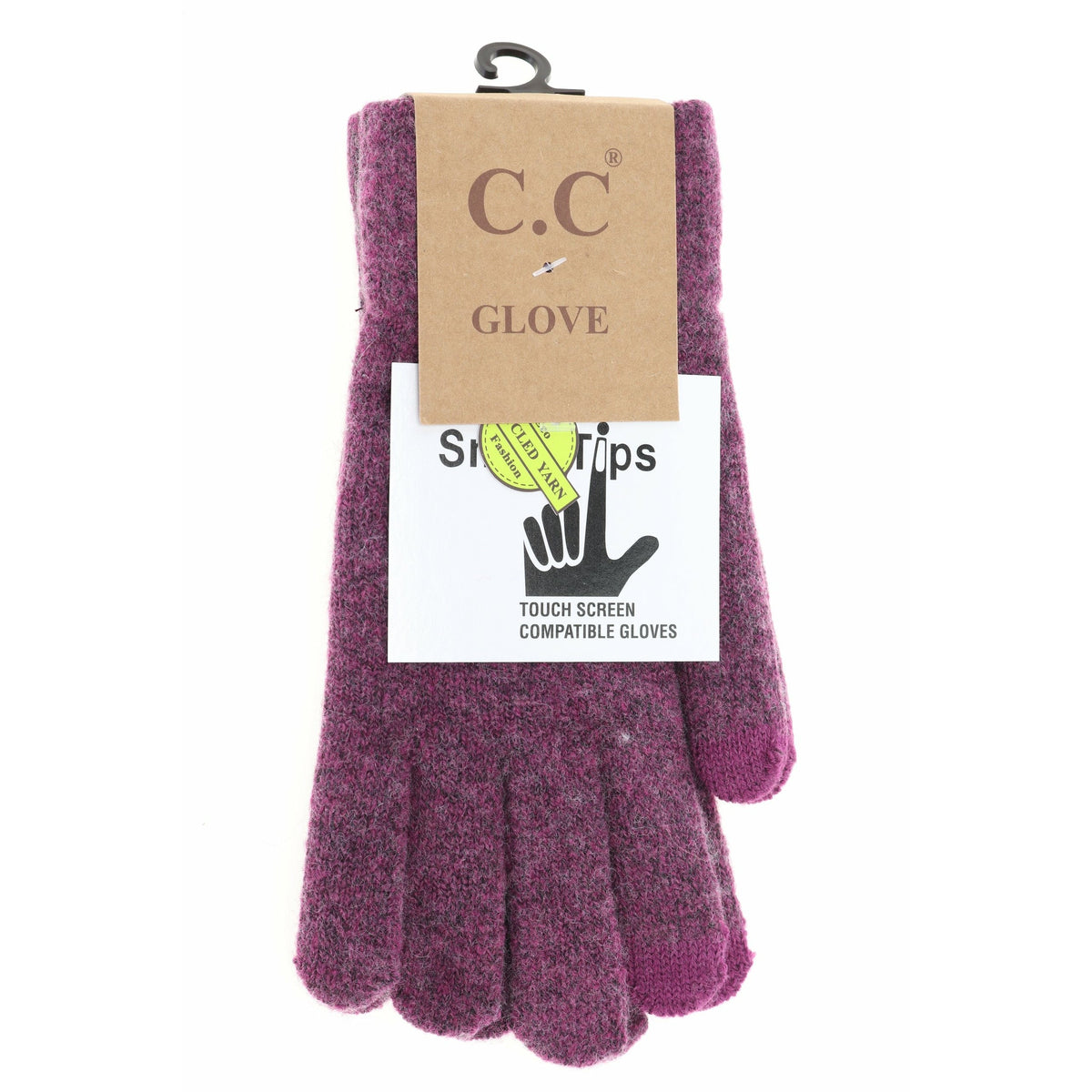 Soft Recycled Yarn Gloves G2075