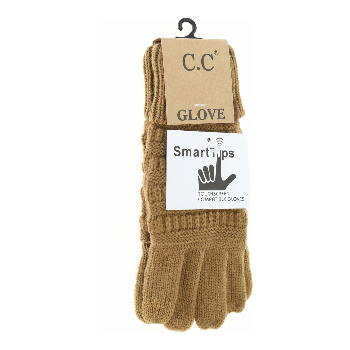 Solid Cable Knit CC Gloves G20