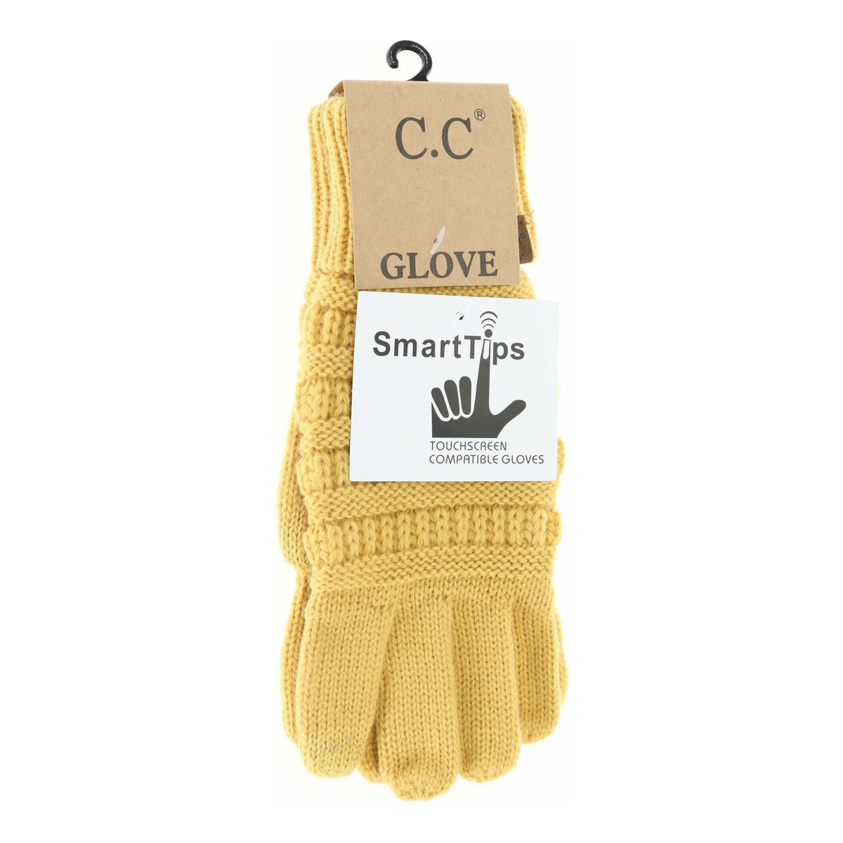 Solid Cable Knit CC Gloves G20