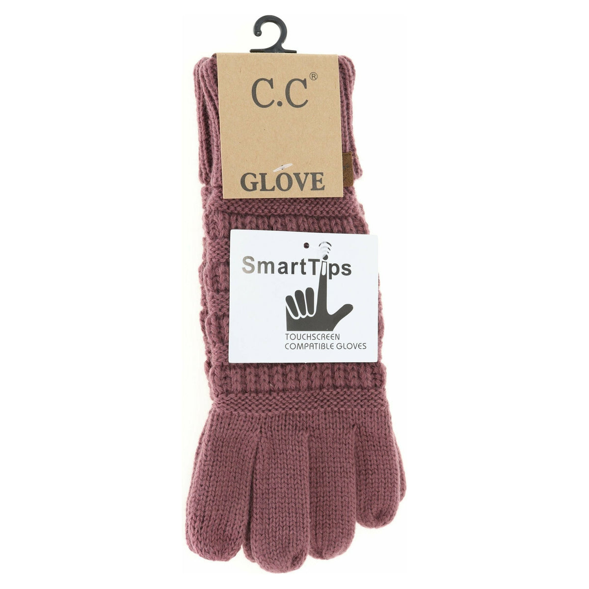 Solid Cable Knit CC Gloves G20