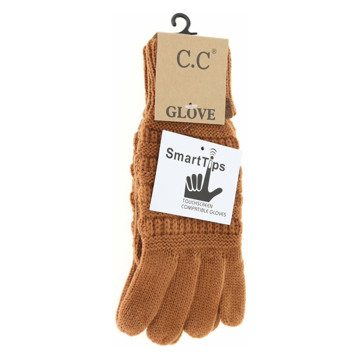 Solid Cable Knit CC Gloves G20