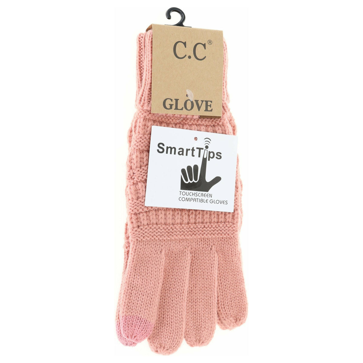 Solid Cable Knit CC Gloves G20