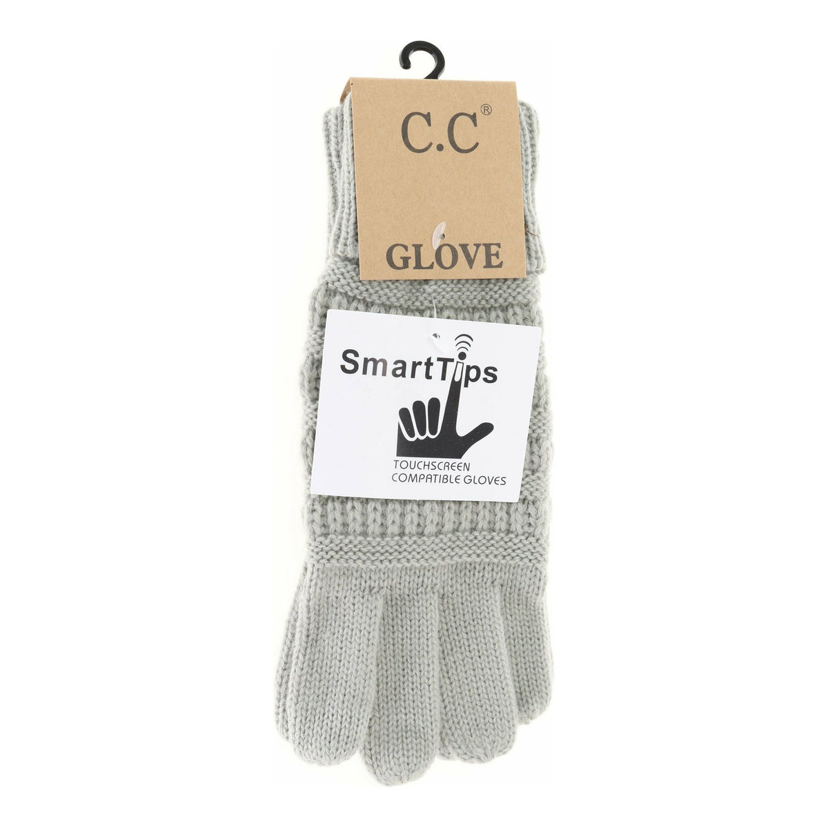 Solid Cable Knit CC Gloves G20