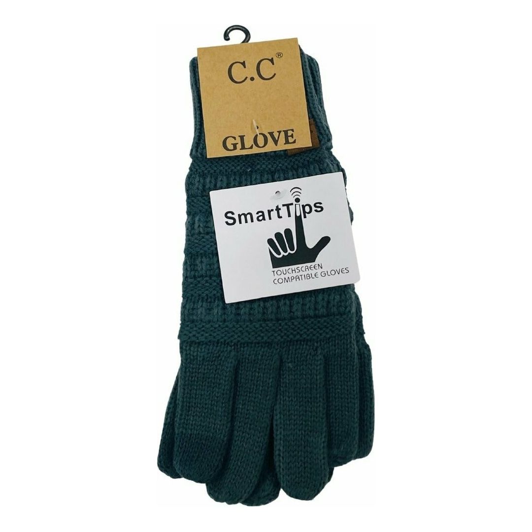 Solid Cable Knit CC Gloves G20