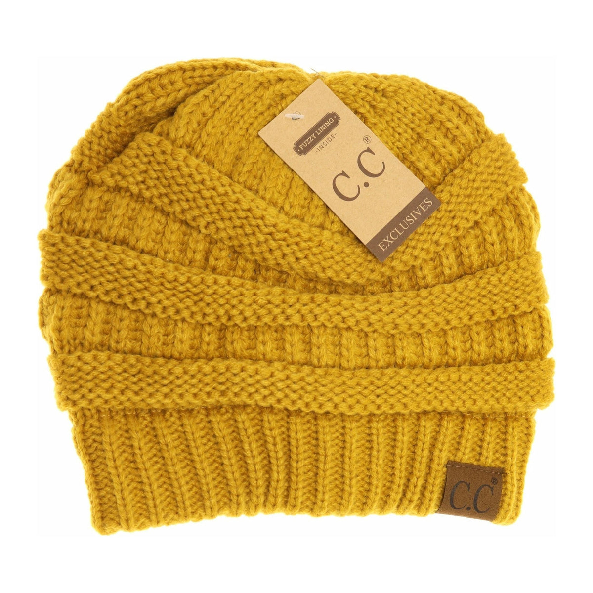 Classic Fuzzy Lined CC Beanie HAT25