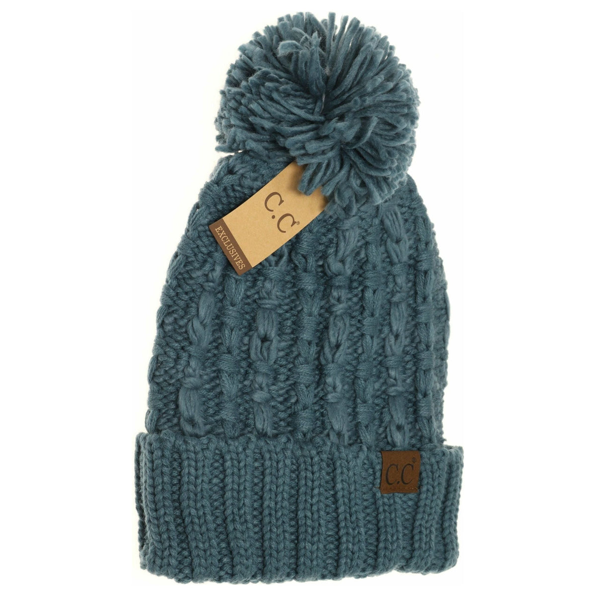 Slipstitch Pom Beanie HAT889