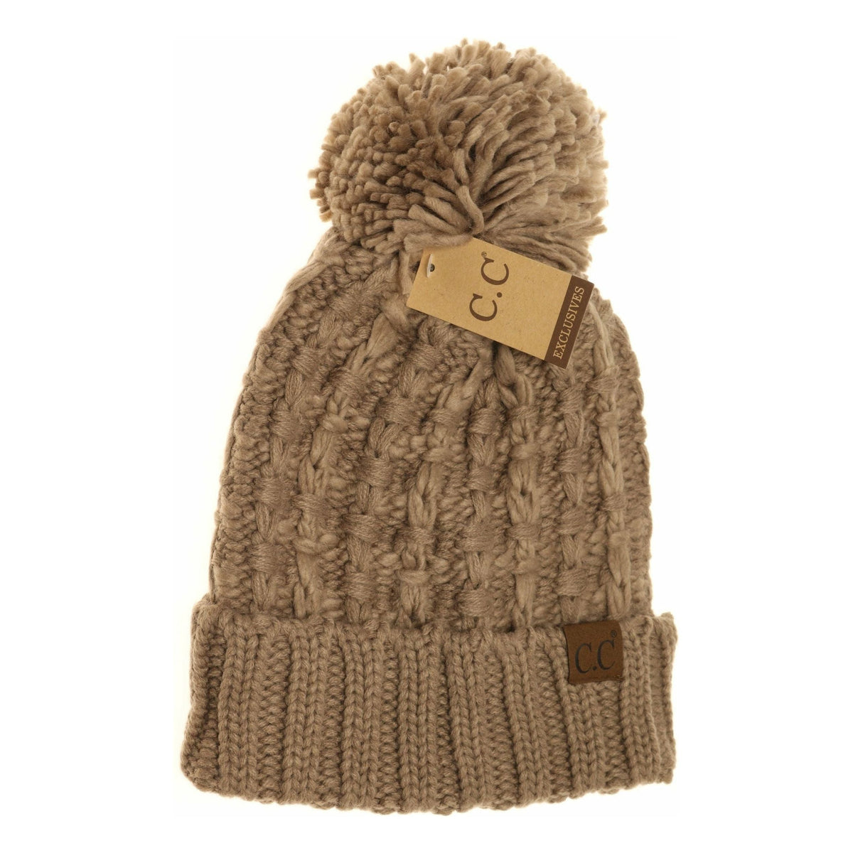 Slipstitch Pom Beanie HAT889
