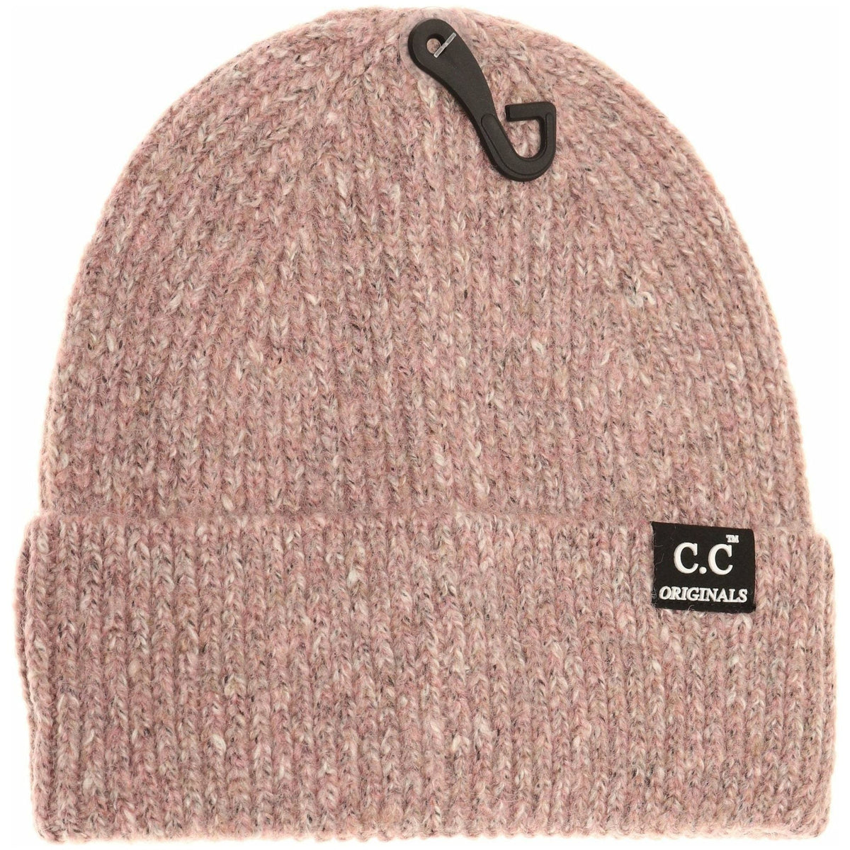 Unisex Marled Knit Short Beanie HTM13