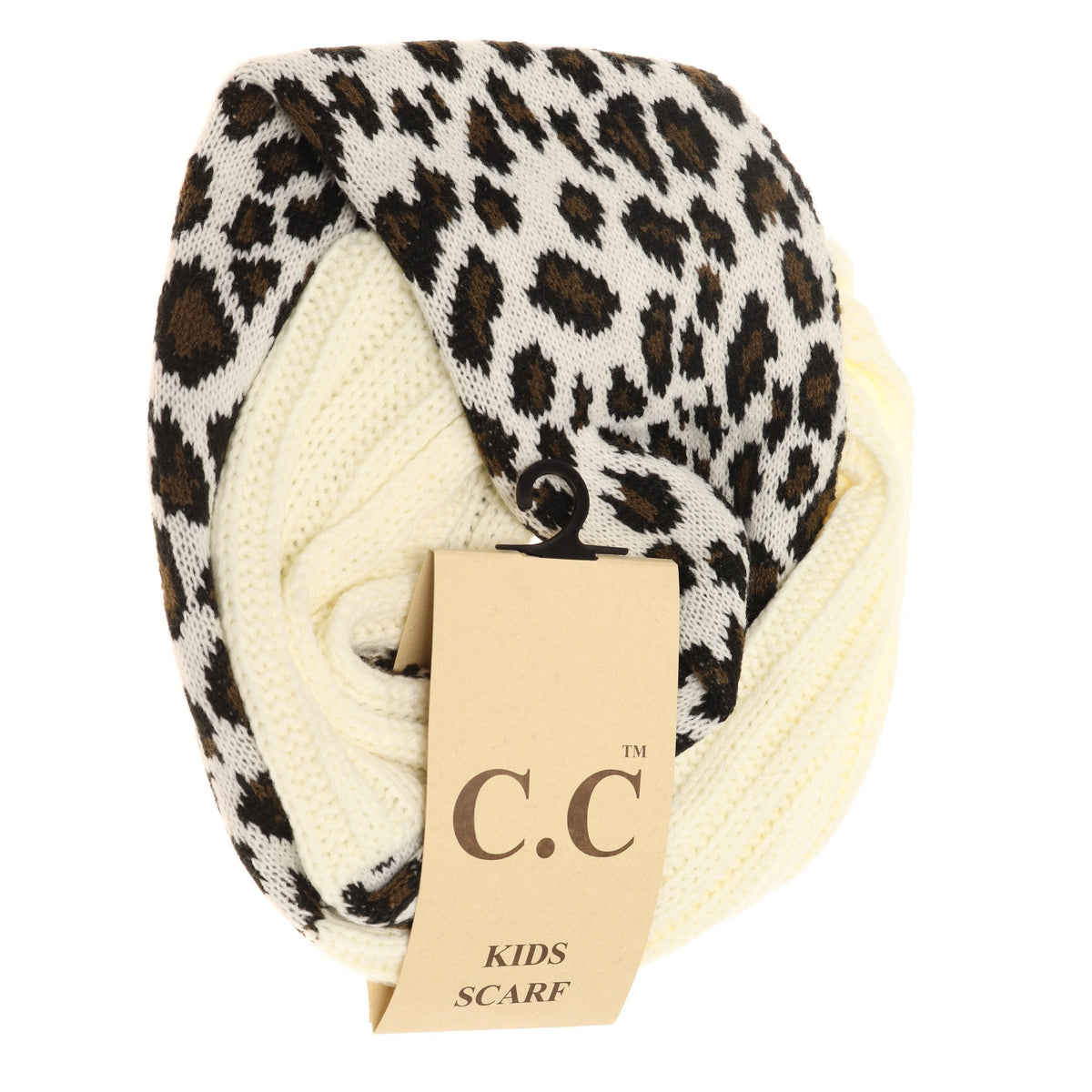 KIDS Leopard Print CC Infinity Scarf KIDSSF80