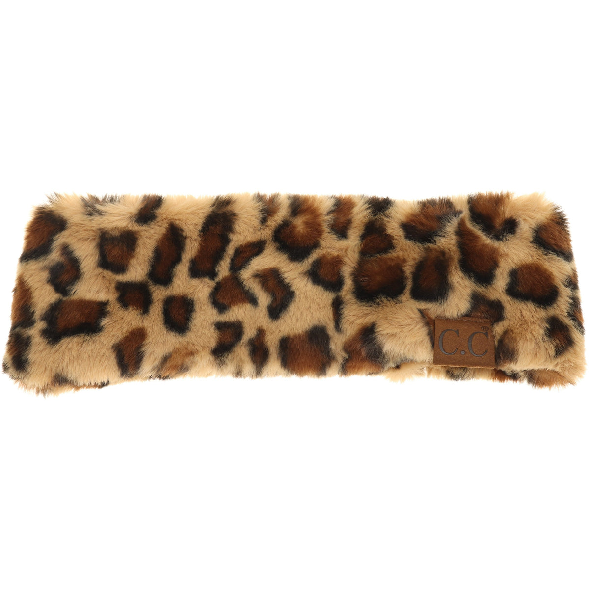 Leopard Faux Fur CC Headwrap HW716