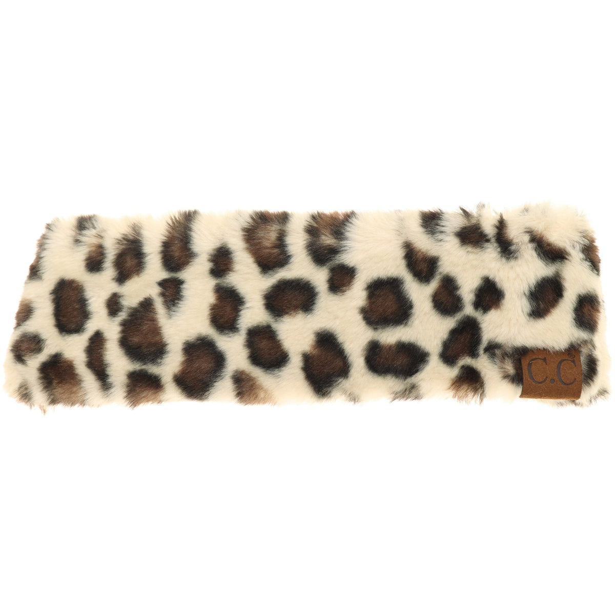 Leopard Faux Fur CC Headwrap HW716