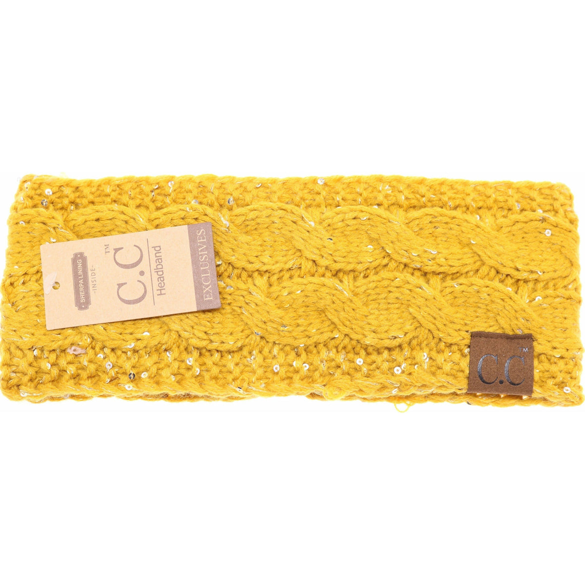 Sequin CC Headwrap HW730