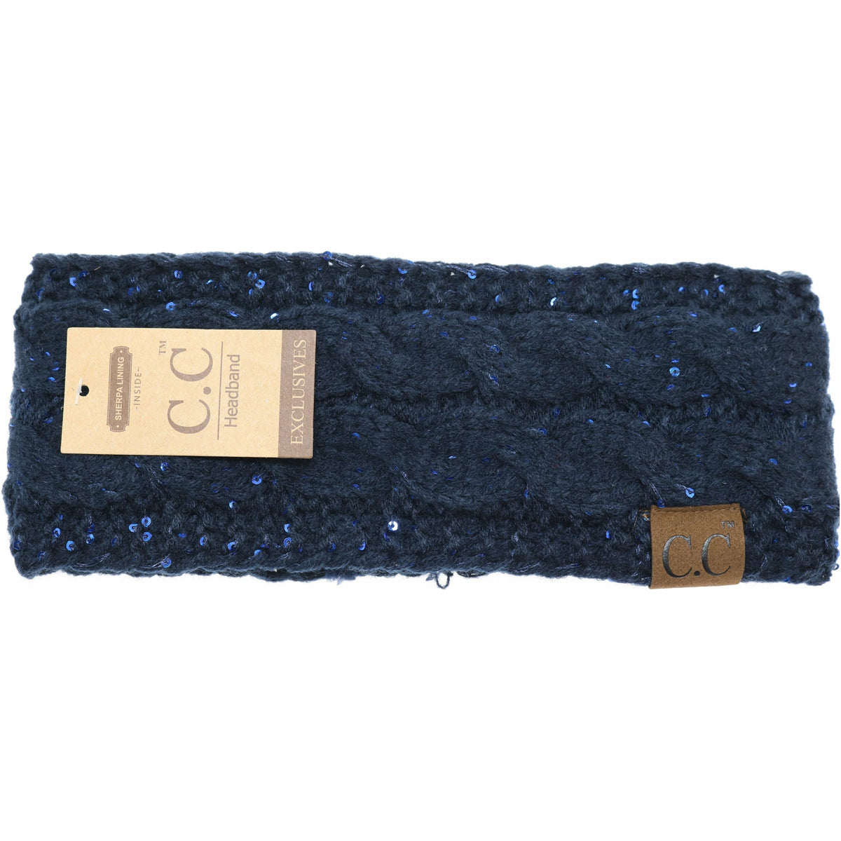 Sequin CC Headwrap HW730