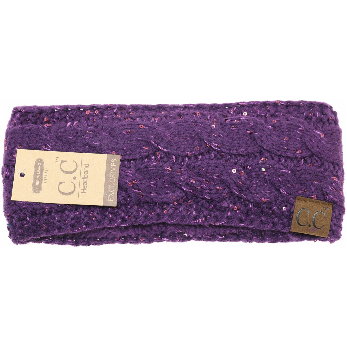 Sequin CC Headwrap HW730