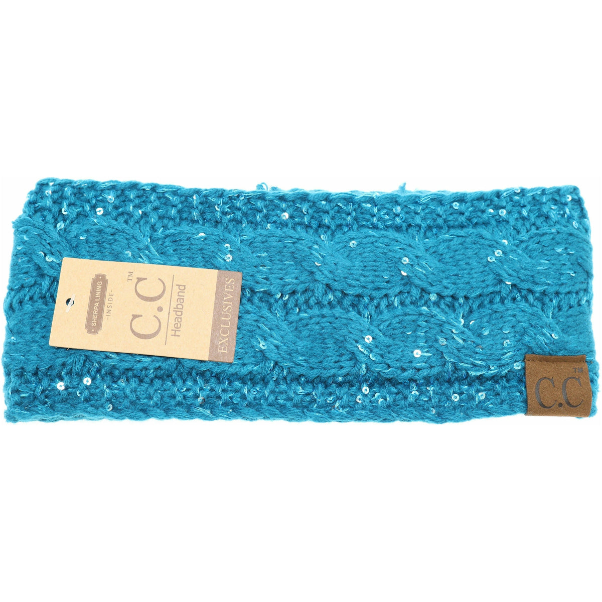 Sequin CC Headwrap HW730